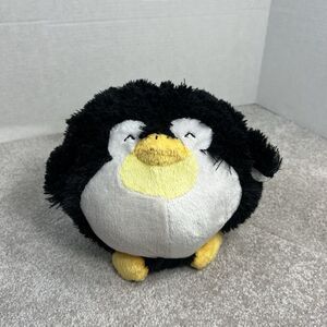 Squishable Penguin Plush 15" Round Stuffed Animal Black & White Yellow Beak 2011